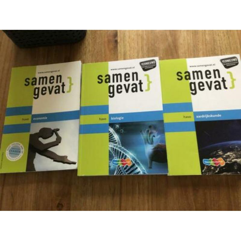 HAVO Samengevat Economie, Biologie en Aardrijkskunde