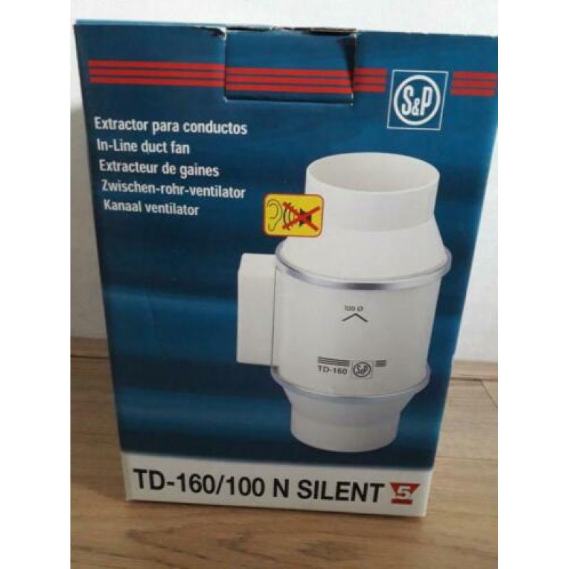 buisventilator S&P TD-160/100 N Silent
