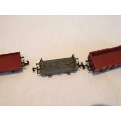 FLEISCHMANN H0 DB platte wagen