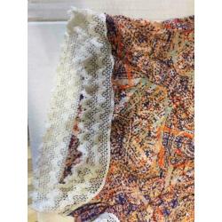 Printed dames broek, maat; l/xl
