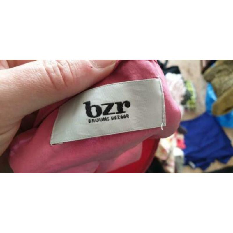 ZGAN gave roze BRUUNS BAZAAR BZR jurk mt M 38/40, jurkje