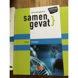 HAVO Samengevat Economie, Biologie en Aardrijkskunde