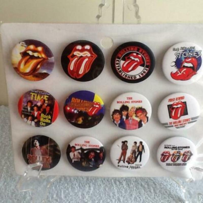 Buttons Elvis Presley en Rollingstones