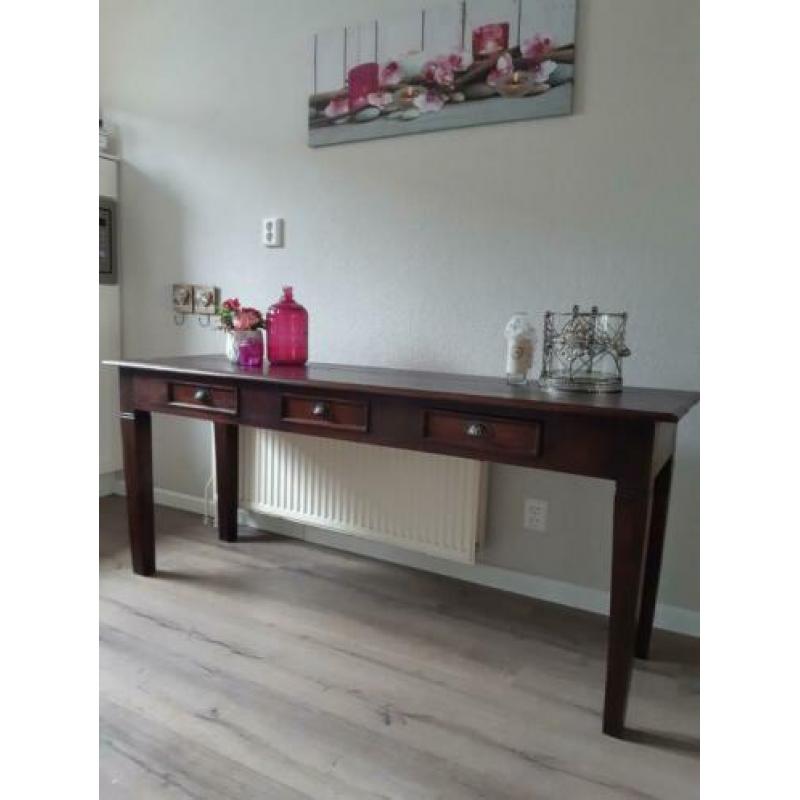 Grote sidetable koloniaal (180cm breed)