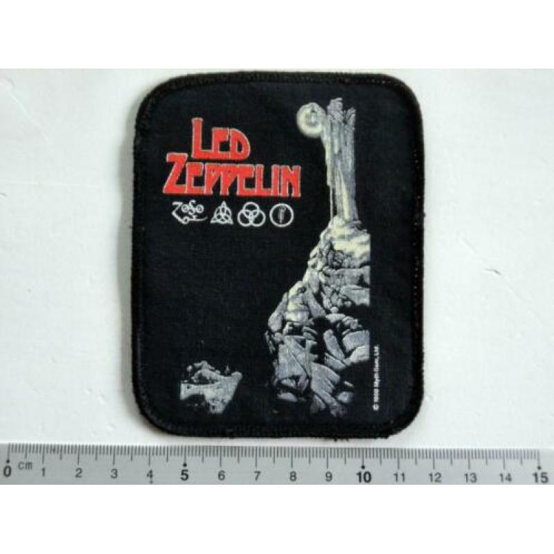 Led Zeppelin officieel 1989 vintage embleem patch 31 nieuw