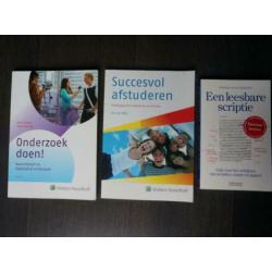 Afstudeer boeken (3 stuks)