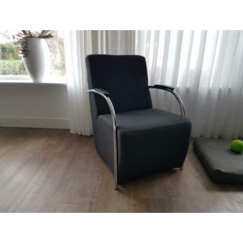 Dark Grey relax stoel
