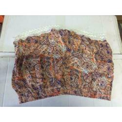 Printed dames broek, maat; l/xl