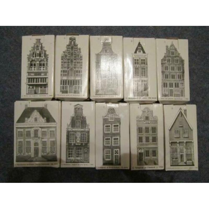 Blokker grachtenhuisjes 10 x