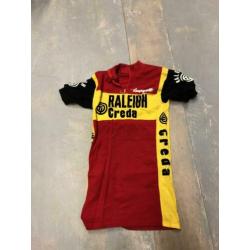 Originele klassieke koerstrui Raleigh Creda teamleiding