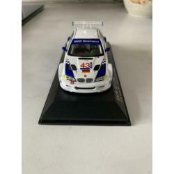 te koop bmw M3 GTR schaal 1:43 nieuw zeer zeldzaam!!!