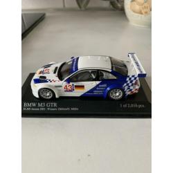 te koop bmw M3 GTR schaal 1:43 nieuw zeer zeldzaam!!!