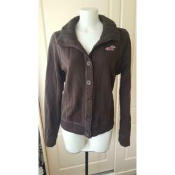 ZGAN bruin HOLLISTER vest / jas mt L 42/44, vestje, jasje
