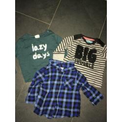 Jongens babykleding maat 62