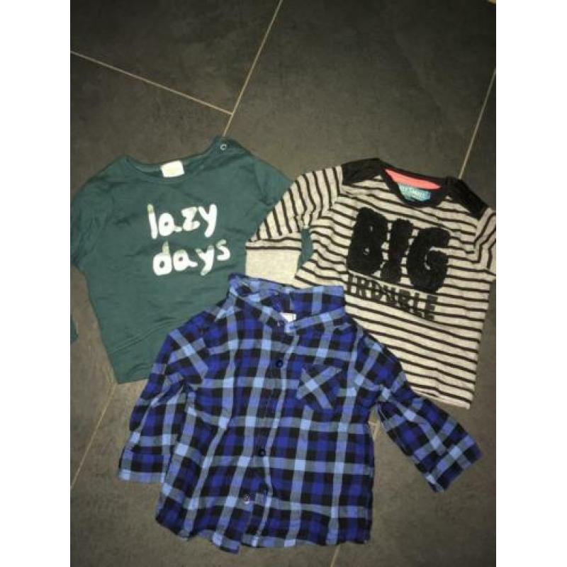 Jongens babykleding maat 62