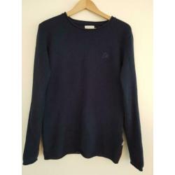 Chasin, donkerblauw, katoen, mt S