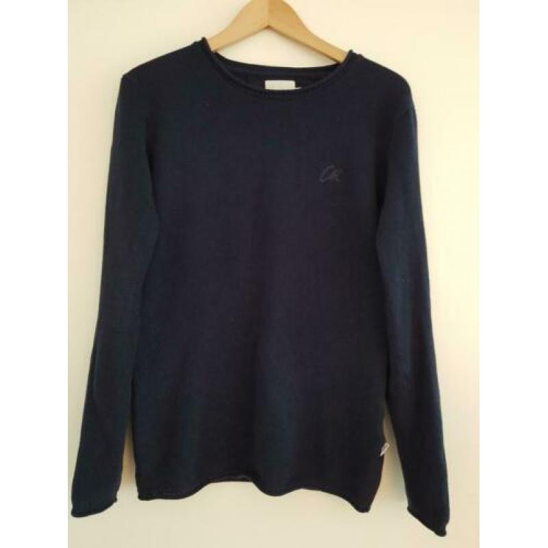 Chasin, donkerblauw, katoen, mt S