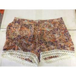 Printed dames broek, maat; l/xl