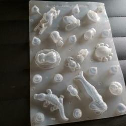 Gips mallen allerlei afbeelding 42 stuks