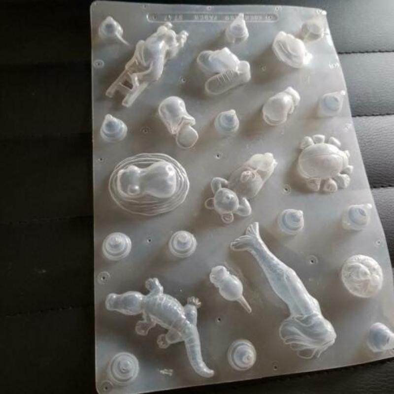 Gips mallen allerlei afbeelding 42 stuks