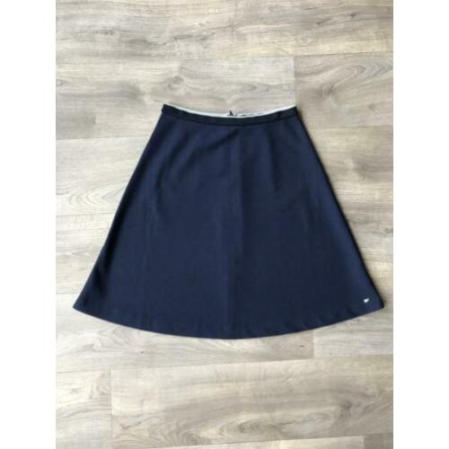 Tommy Hilfiger rokje donkerblauw navy A lijn maat 6 / S / 36