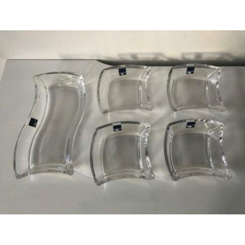 Leonardo set schaaltjes Twisty bowls kom schaal nieuw!