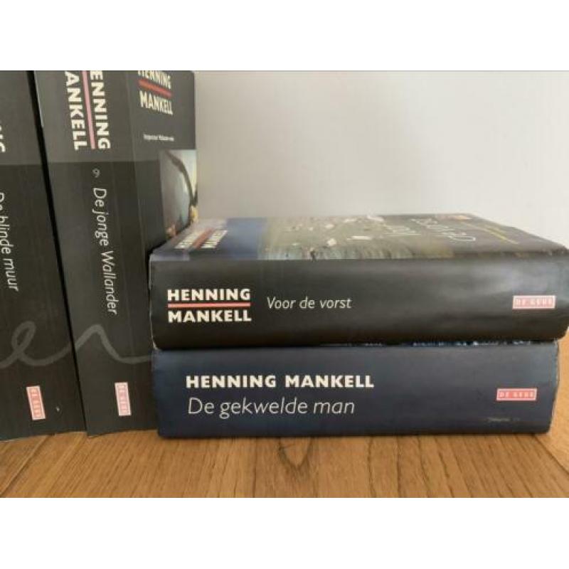 Wallander, Henning Mankell complete reeks boeken