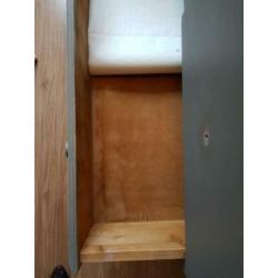 Commode oud grenen grijs