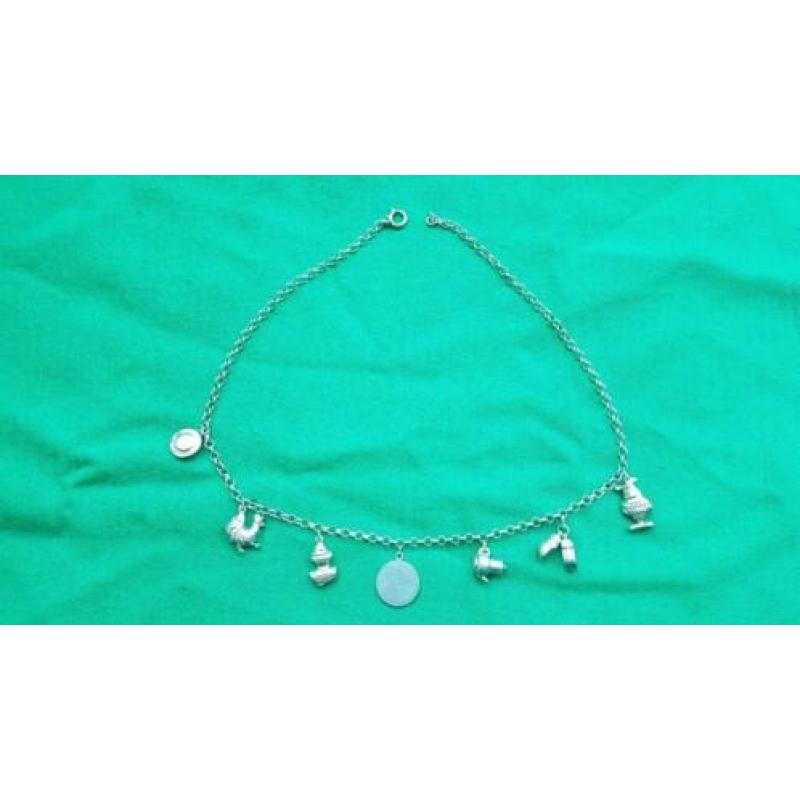 bedelketting zilver vintage