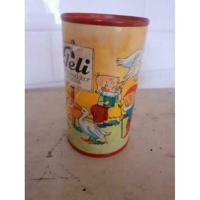 Oude Peli reclame spaarpot jaren 50