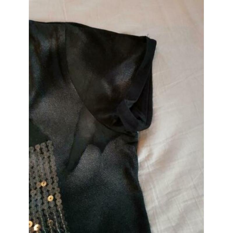 Shirt, Top, met pailletten