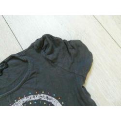 Geisha - Mooi grijs shirtje - 128