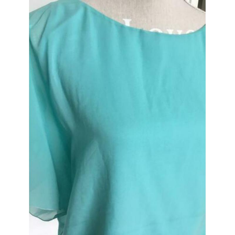 Zeer mooie blouse Esprit. Zeegroen. Maat 42