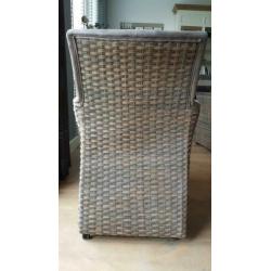 Rotan stoelen 6x