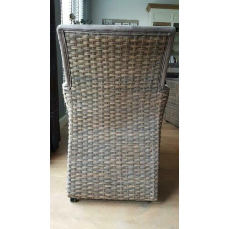 Rotan stoelen 6x