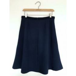 Tommy Hilfiger rokje donkerblauw navy A lijn maat 6 / S / 36
