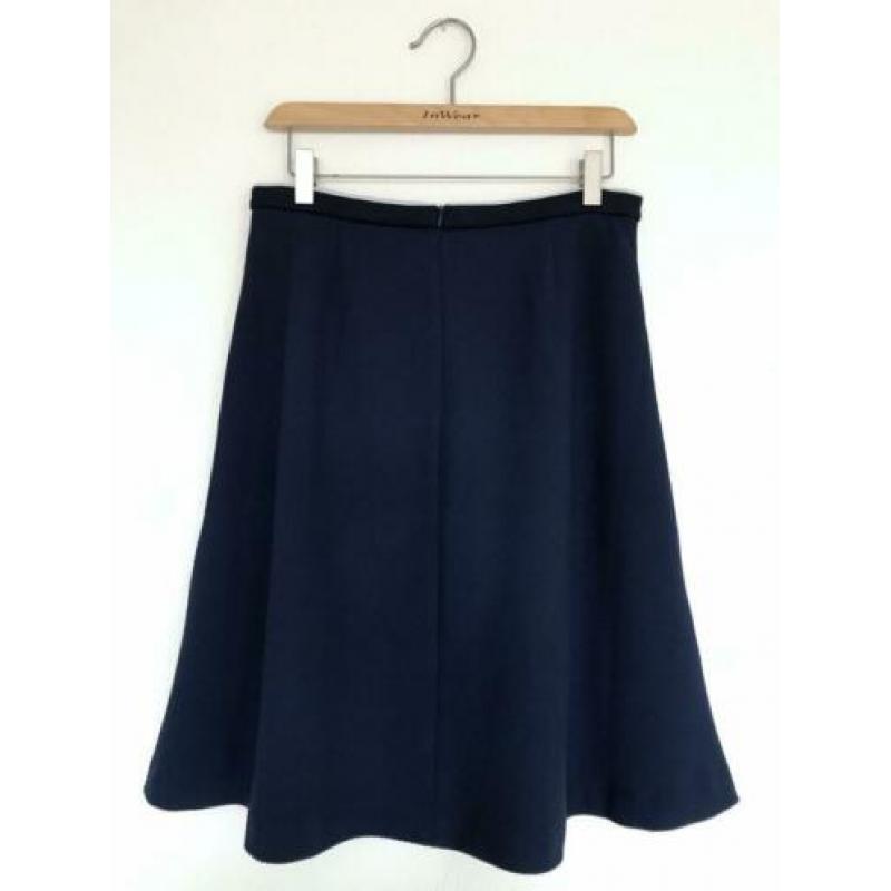 Tommy Hilfiger rokje donkerblauw navy A lijn maat 6 / S / 36
