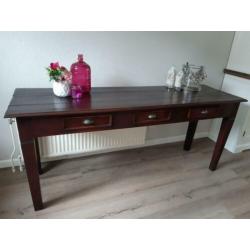 Grote sidetable koloniaal (180cm breed)