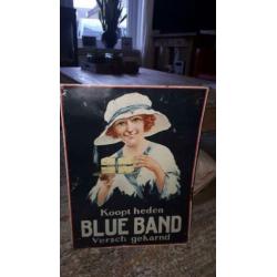 Reclamebord Bleuband Versch Gekarnd.