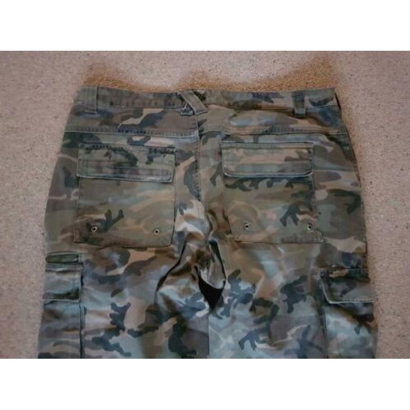 Camouflage broek, maat L/52