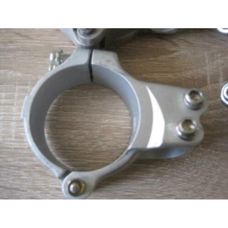 Ducati 53mm clip-on klemmen 916 996 748 999 749 1198 848 enz