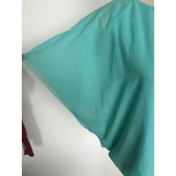 Zeer mooie blouse Esprit. Zeegroen. Maat 42