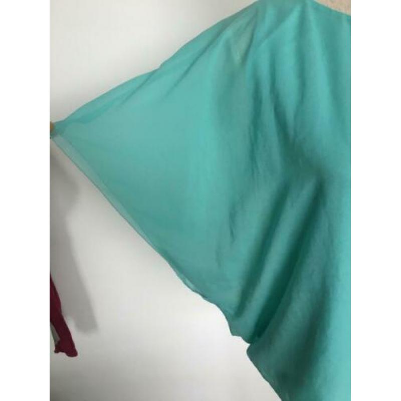 Zeer mooie blouse Esprit. Zeegroen. Maat 42