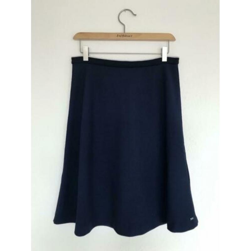Tommy Hilfiger rokje donkerblauw navy A lijn maat 6 / S / 36