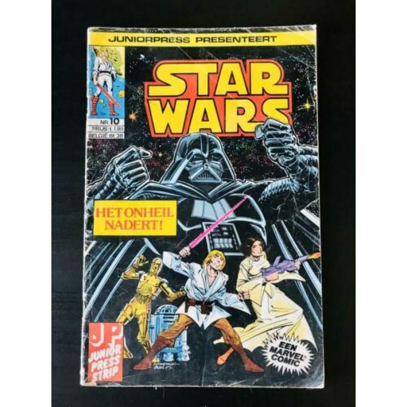 Vintage 80’s StarWars Comics, 9stuks(lees adv.)