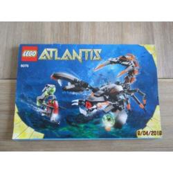 Te koop : Lego Atlantis diepzeestekel (schorpioen) nr : 8076