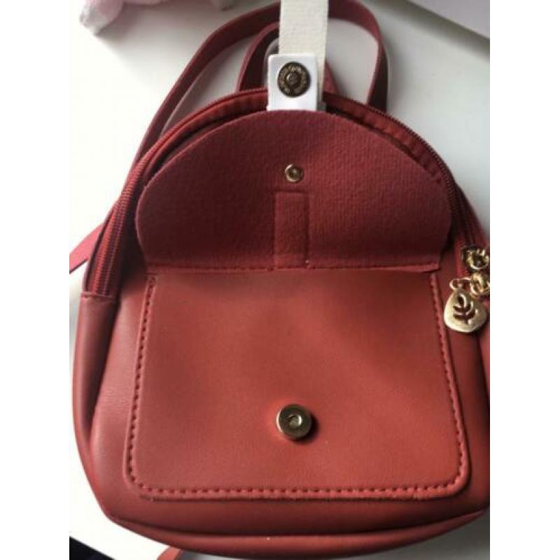 Schattig cute kawaii rood tasje