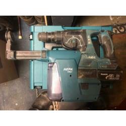 Te koop makita boorhamer met hepa filter