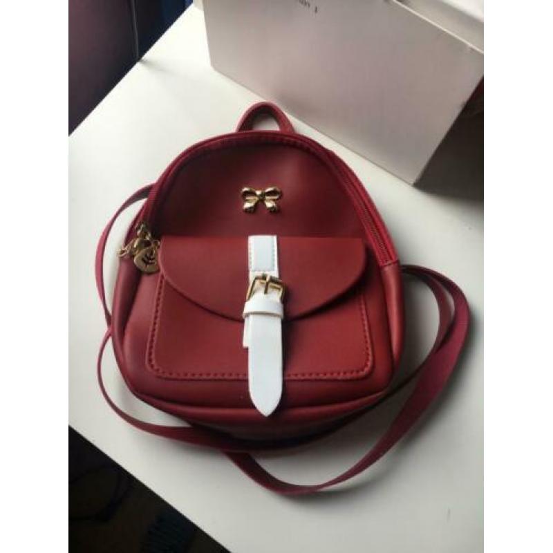 Schattig cute kawaii rood tasje