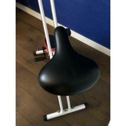 Opvouwbare cardio fitness fiets apparaat / hometrainer